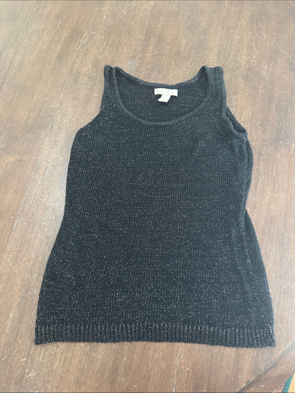 Banana Republic Black Sparkle Tank Top